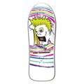 Madrid Skateboard Deck Gary Sanderson Atomic Man Reissue White 10.62" x 30.25"
