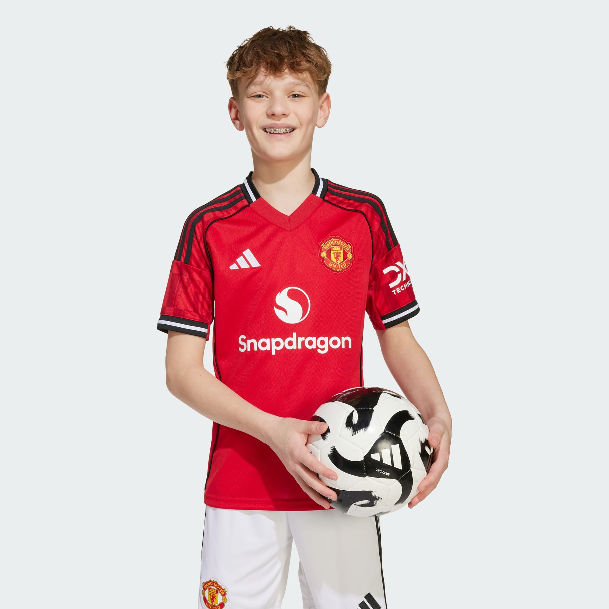 adidas Manchester United 25/26 Home Jersey Kids