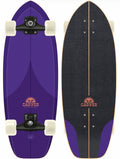 Carver Purple Haze Surfskate Complete C5 Raw (V5) - 28″