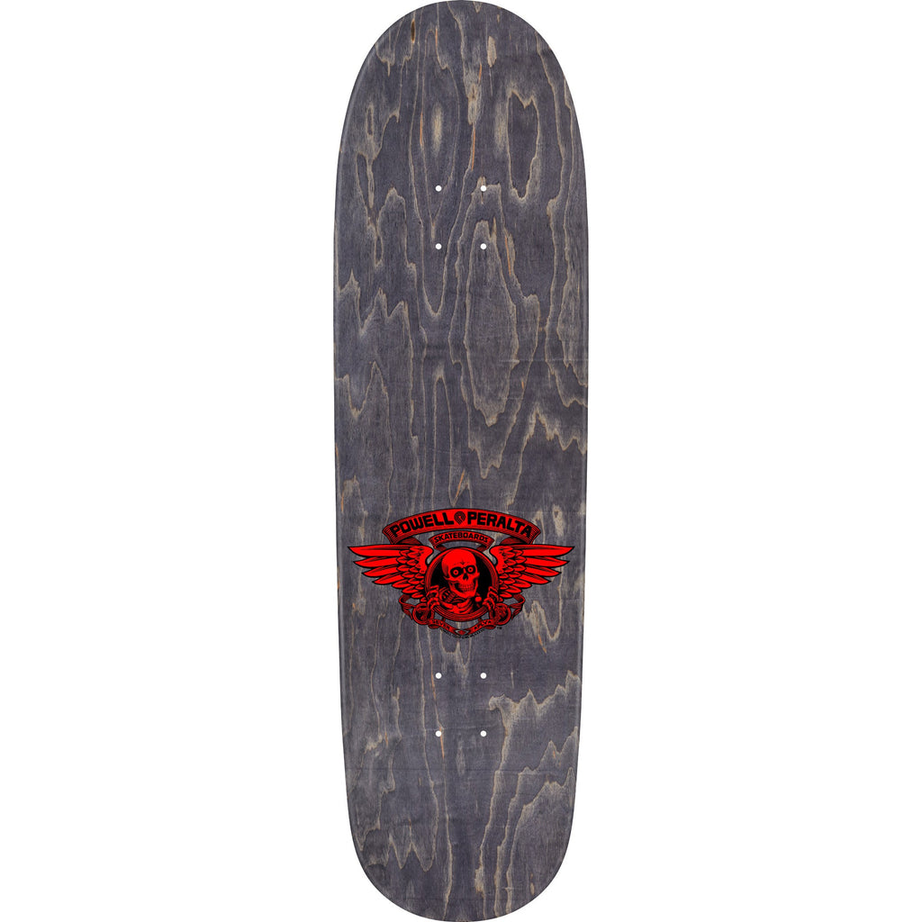 Powell Peralta Skateboard Deck Nitro Hotrod Flames Black/Blue Foil Old School Reissue