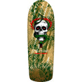 Powell Peralta Skateboard Deck McGill Skull and Snake Green/Gold Foil Old School Reissue