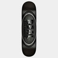Real Skateboards Oval DBX Basalt Deck 8.5" Silver Foil