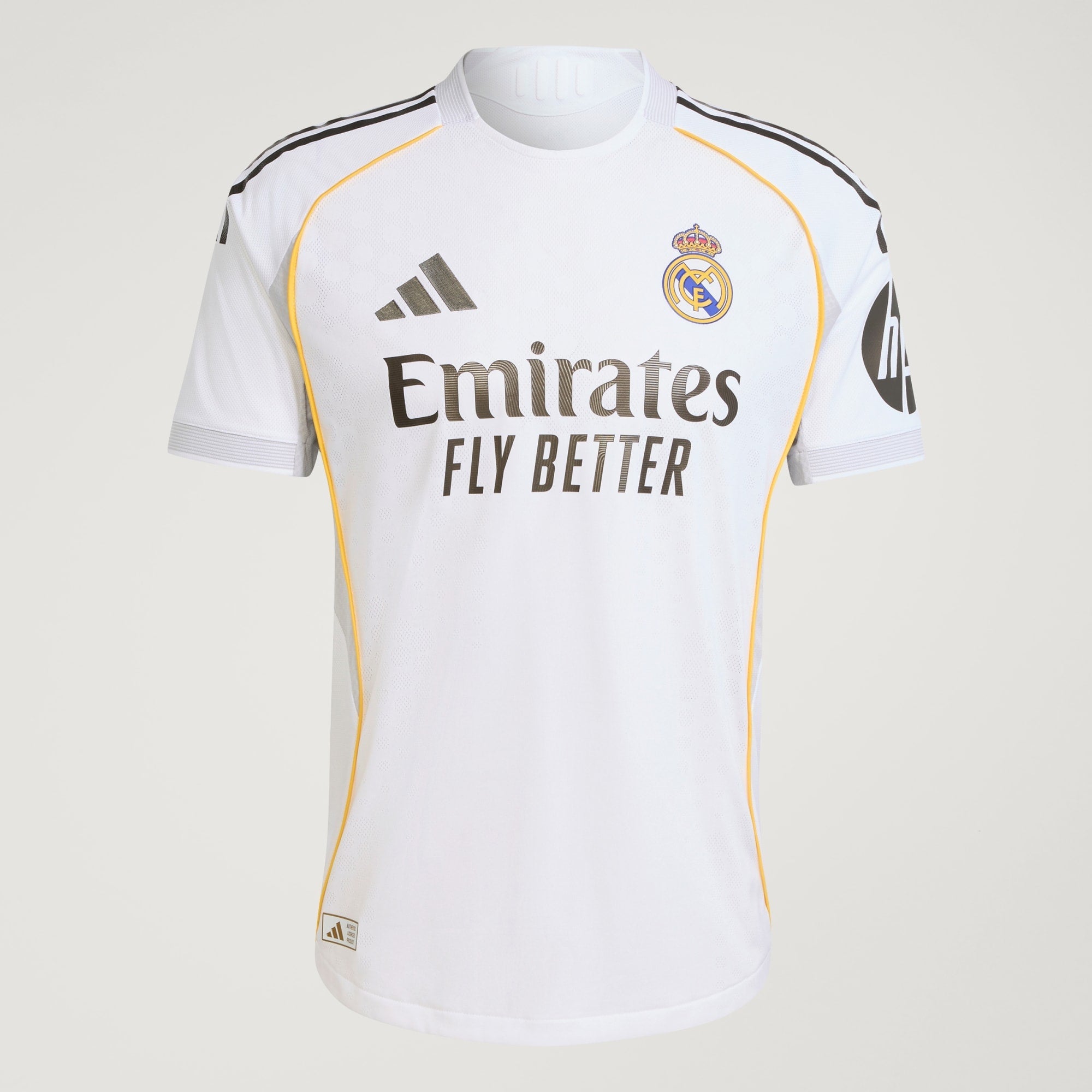 adidas Real Madrid 25/26 Home Authentic Jersey