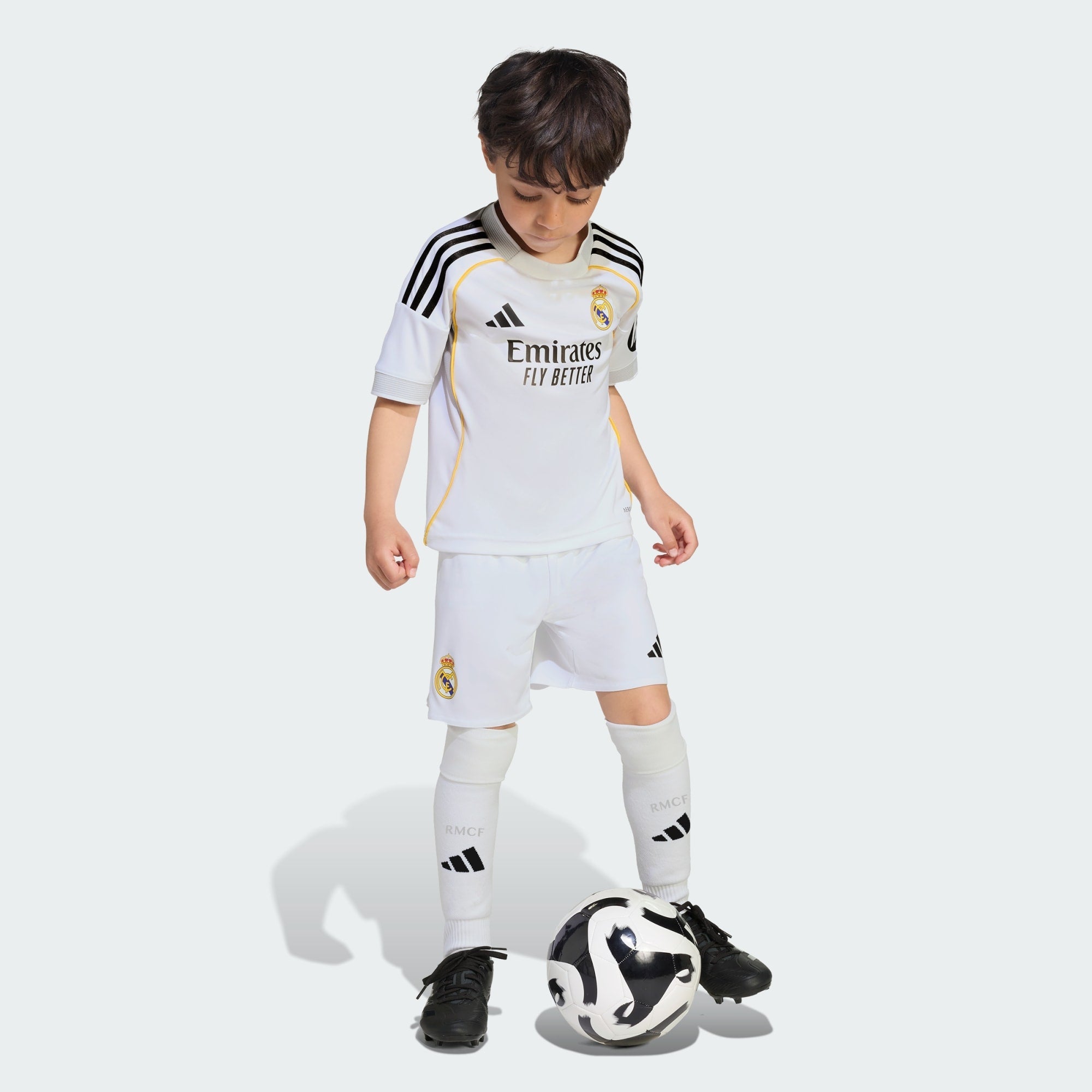 adidas Real Madrid 25/26 Home Mini Kit Kids