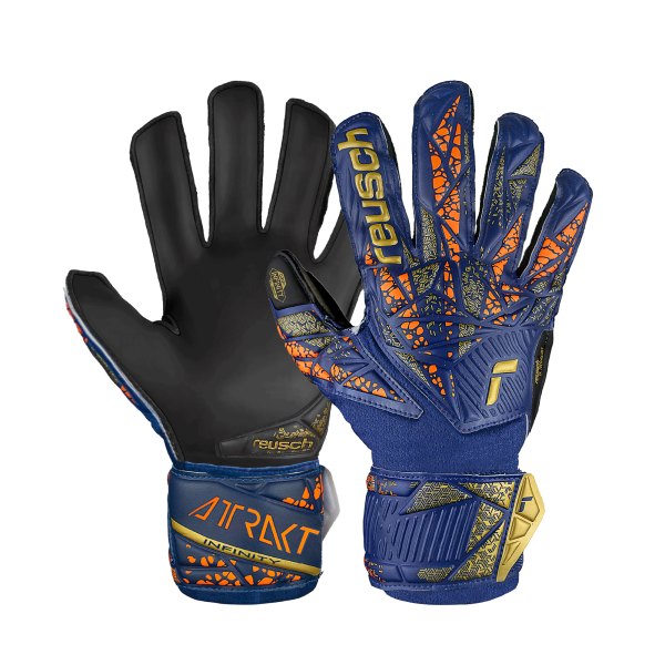 Reusch ATTRAKT INFINITY FINGER SUPPORT JUNIOR Goalkeeper Glove