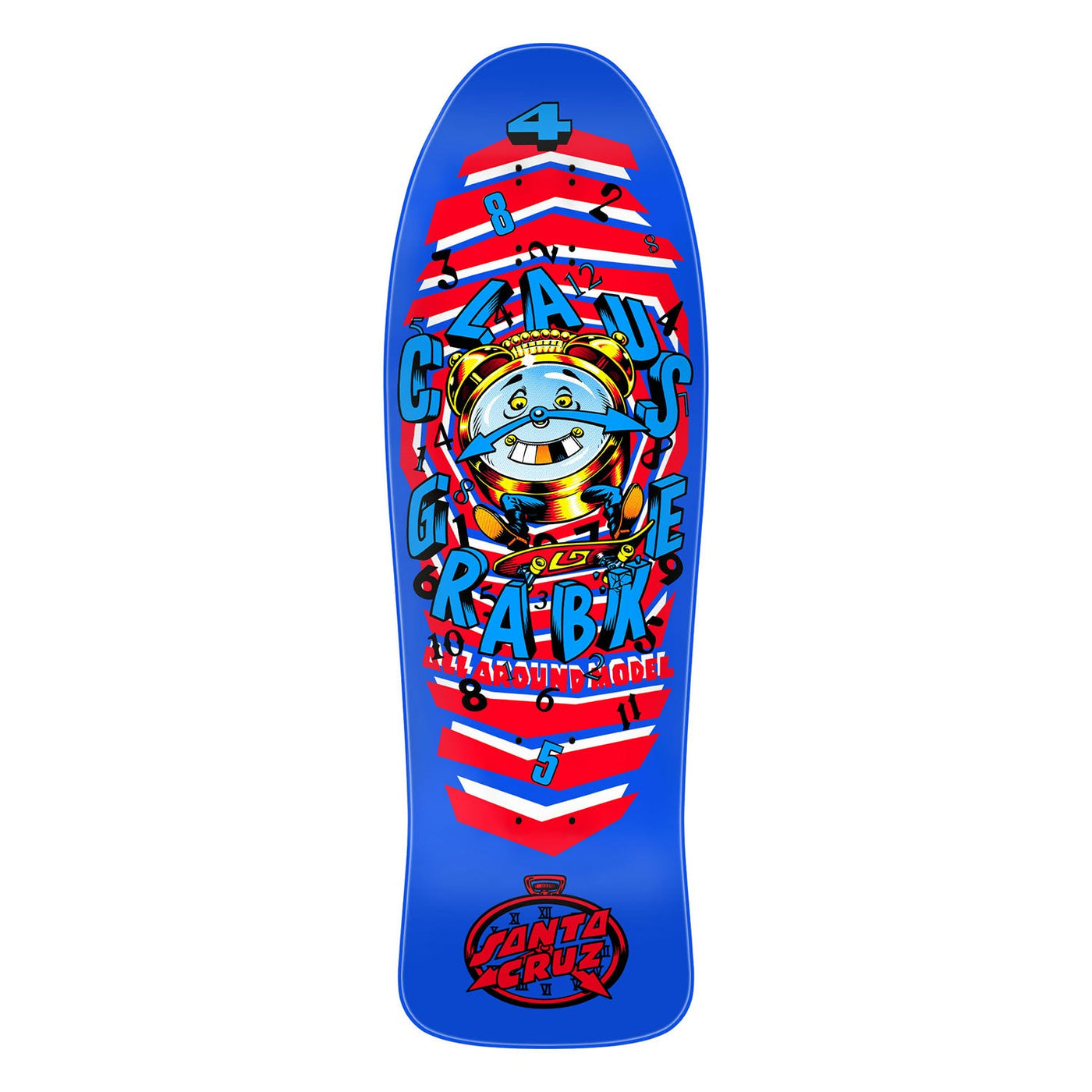 Santa Cruz Skateboard Deck Grabke All Around Re-Issue 9.89" x 30.94"