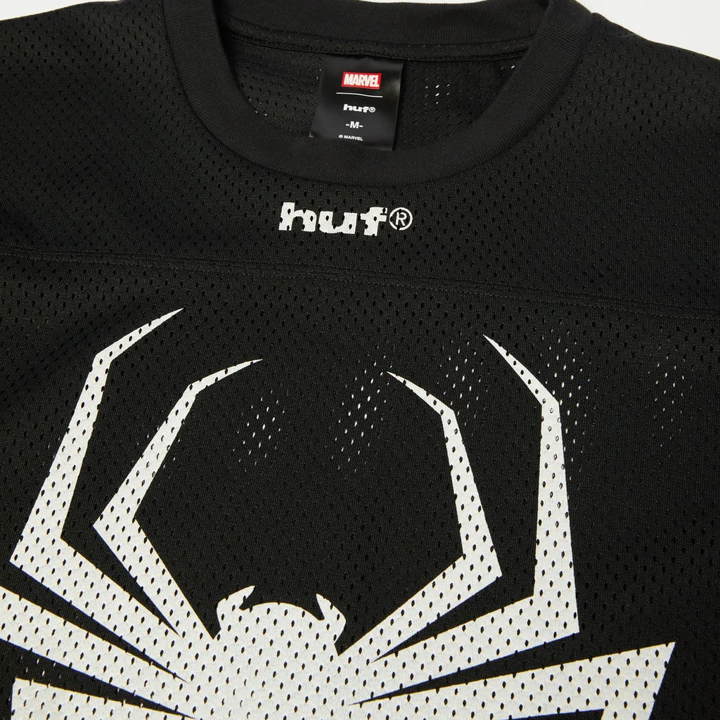 Huf X Spider-Man Football Jersey - Black