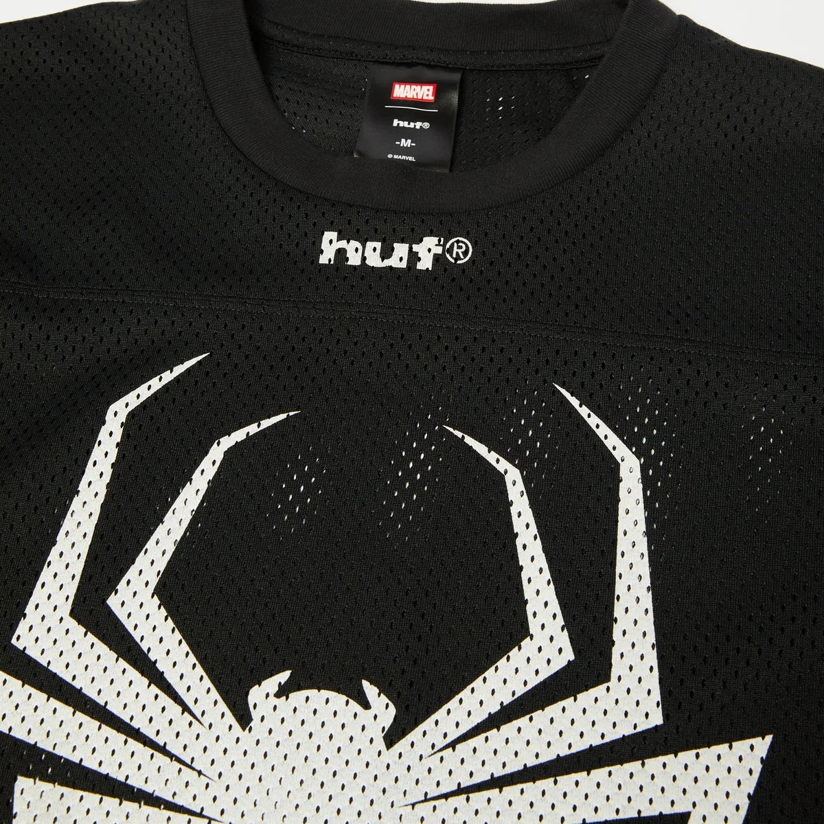 Huf X Spider-Man Football Jersey - Black