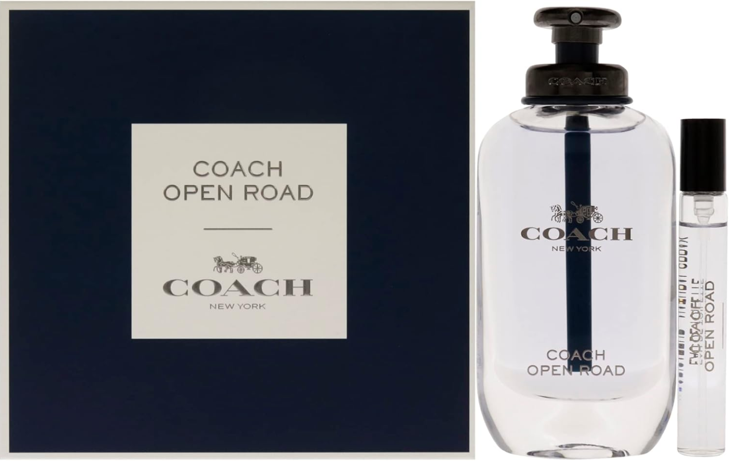 Coach Open Road 2pc Men Gift Set - Eau De Toilette & Eau De Toilette 60ml 7.5ml