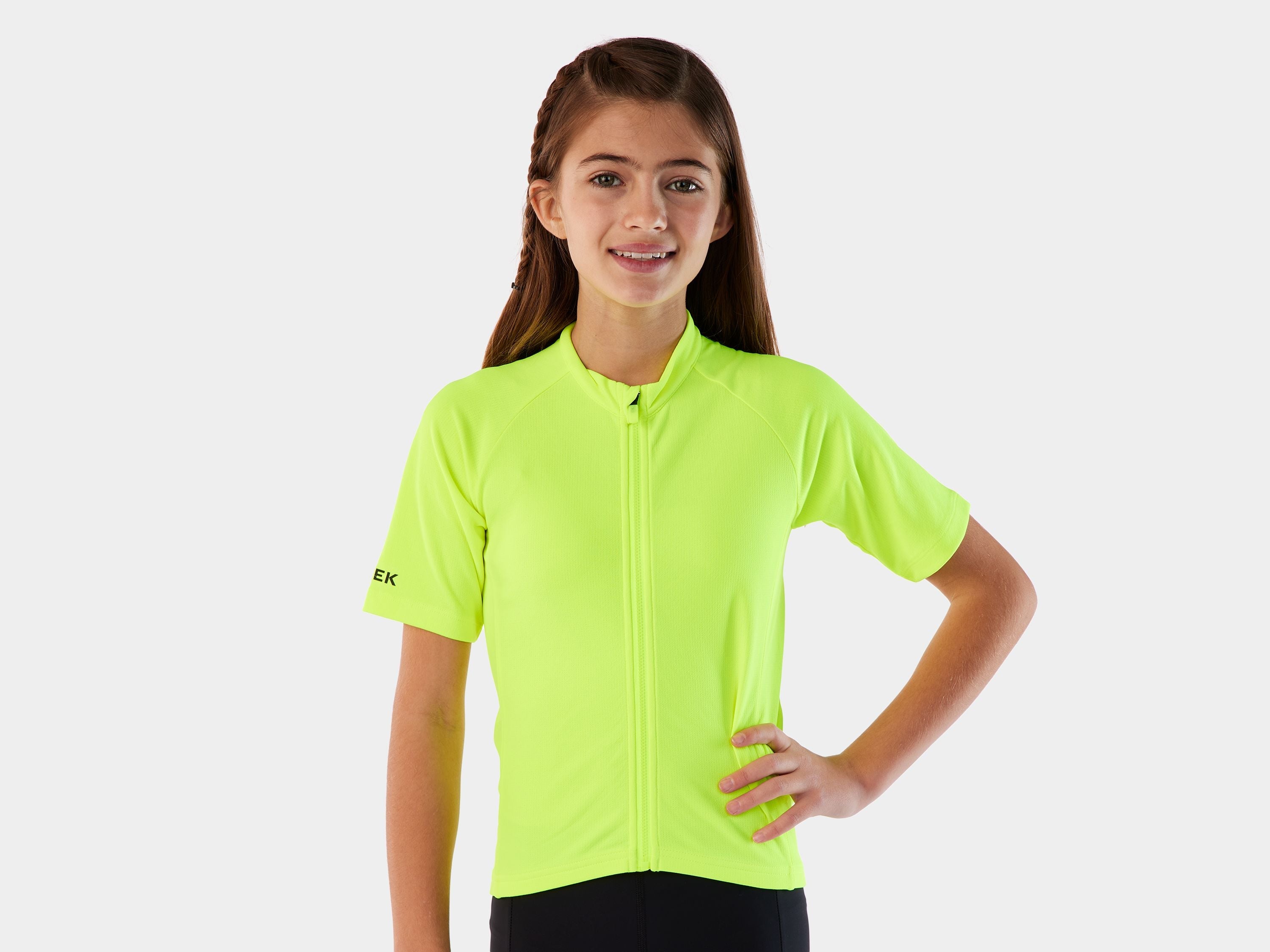 Trek Solstice Youth Large Radioactive Yellow Jersey