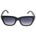 Tom Ford FT0237-S Snowdon 05B - Black On Brown-Grey Gradient by Tom Ford for Unisex - 52-20-145 mm Sunglasses
