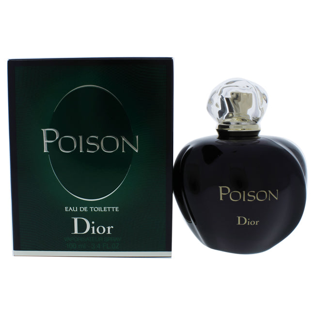 Poison by Christian Dior for Women - 3.4 oz EDT Spray