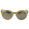 Dolce and Gabbana DG 4249 3025-5A - Yellow White-Light Brown Gold by Dolce and Gabbana for Women - 50-22-140 mm Sunglasses