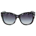 Dolce and Gabbana DG 4270 3019-8G - Top Print Rose-Black-Grey Gradient by Dolce and Gabbana for Women - 55-19-140 mm Sunglasses