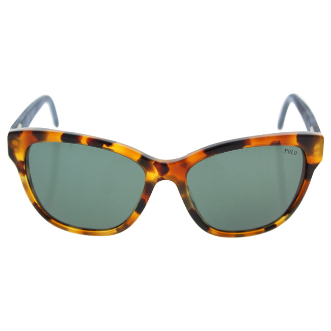 Polo Ralph Lauren PH 4093 5501-71 - Tokio Havana Grey-Green by Ralph Lauren for Women - 56-16-140 mm Sunglasses