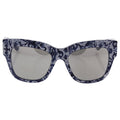 Dolce and Gabbana Dolce and Gabbana DG 4231 2993/6G - Light Grey Silver/Maioliche Partenopee-Blue by Dolce and Gabbana for Women - 54-19-140 mm Sunglasses
