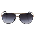 Dolce and Gabbana Dolce and Gabbana DG 2144 1296/8G - Matte Black/Grey Gradient by Dolce and Gabbana for Women - 61-12-140 mm Sunglasses