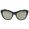 Dolce and Gabbana DG 4243 2887-6G - Havana Blue-Light Brown by Dolce and Gabbana for Women - 53-19-140 mm Sunglasses