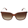 Giorgio Armani AR 8080 5488-13 - Striped Brown-Brown Gradient by Giorgio Armani for Women - 58-17-145 mm Sunglasses