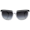 Ralph Lauren RA 5214 3163-11 - Black Cristal- Grey Gradient by Ralph Lauren for Women - 58-16-140 mm Sunglasses