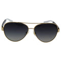 Ralph Lauren Ralph Lauren RA 4114 3133T3 - Gold/Black Grey Gradient Polarized by Ralph Lauren for Women - 58-13-135 mm Sunglasses
