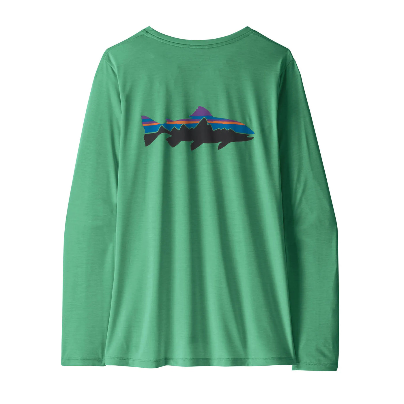 Patagonia W's L/S Capilene Cool Daily Shirt - Fitz Roy Trout