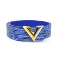 Louis Vuitton Belt Epi Denim M6076