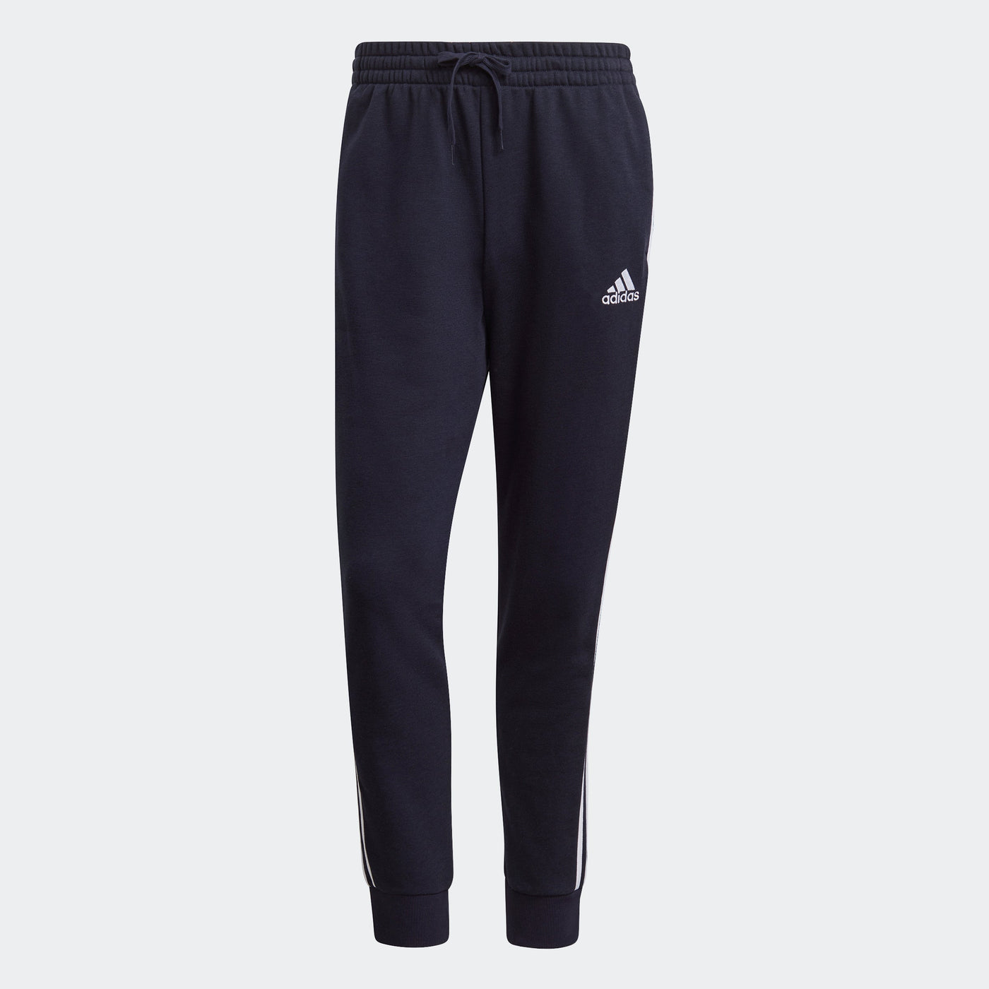 Men's adidas Essentials French Terry Tapered Cuff 3-Stripes Pants