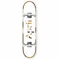 April OG Logo Golden White Skateboard Complete 8.25"