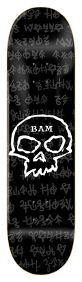 Zero Bam Strigoi Skull Skateboard Deck -  8.5″