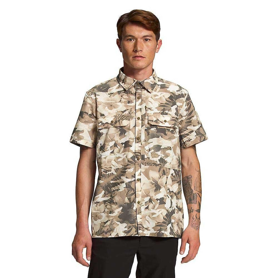 The North Face Mens Printed Sniktau SS Sun Shirt