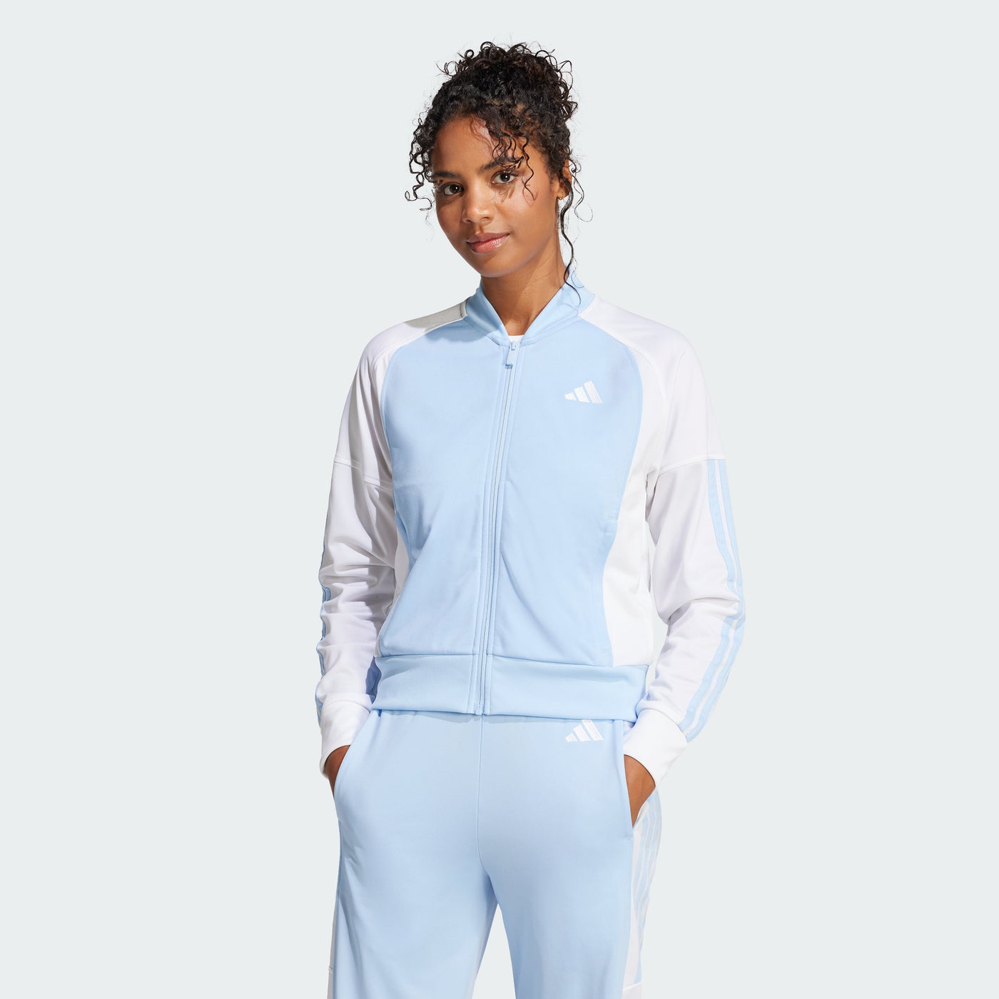 Women's adidas Tricot 3-Stripes Fashion Track Top