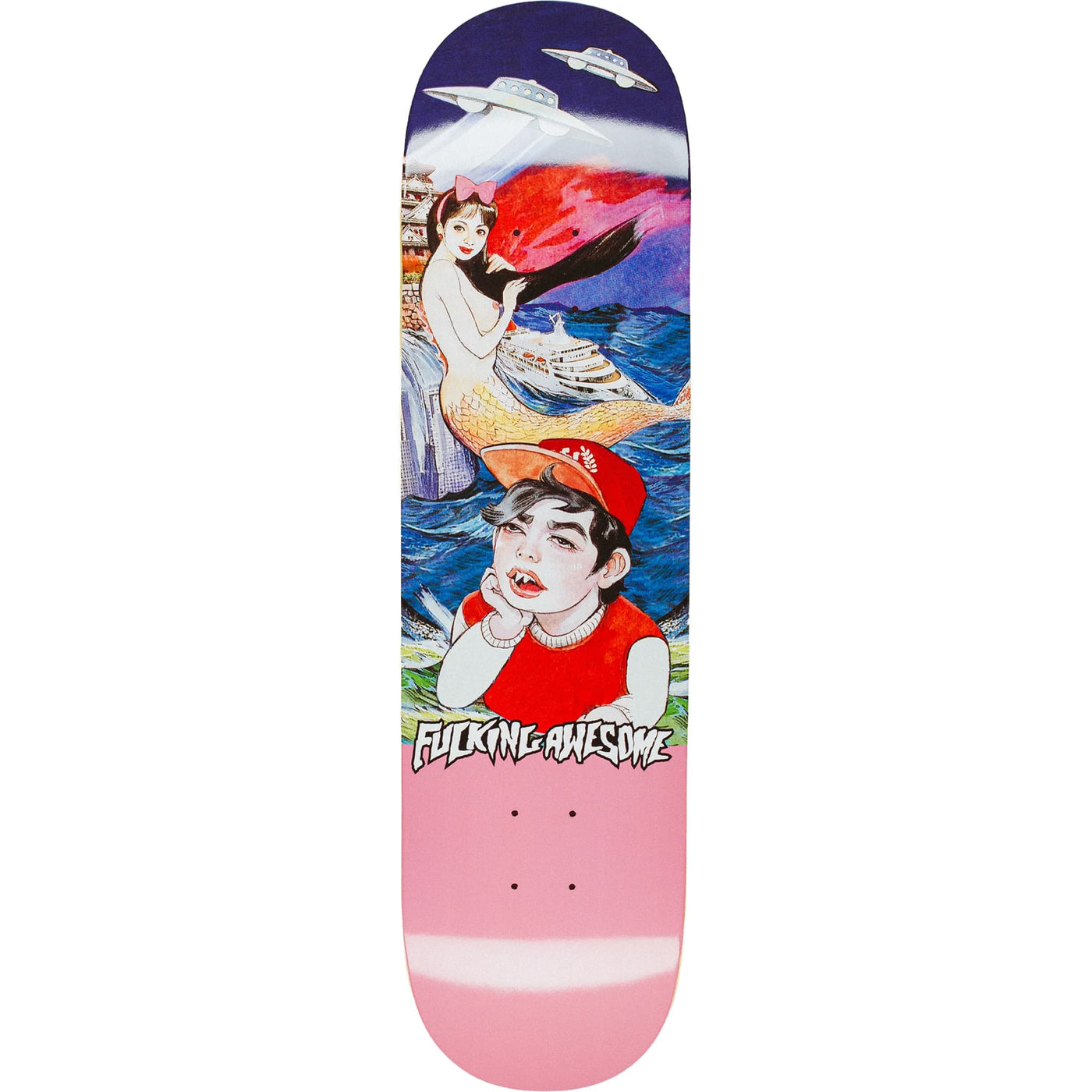 Fucking Awesome Aidan Mackey Kamakura Skateboard Deck 8.25"