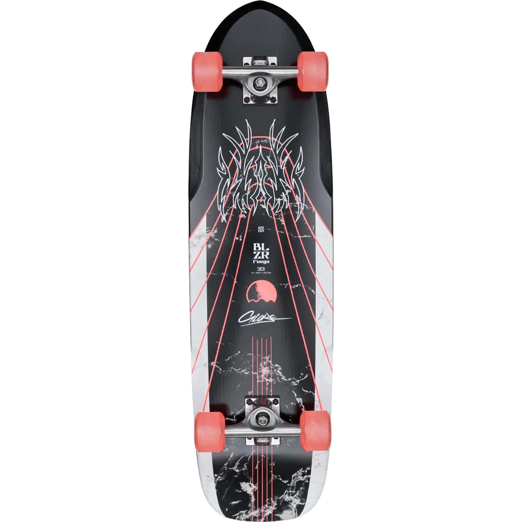 Globe Blazer Fuego 32 Cruiser Complete Bamboo Red 32"