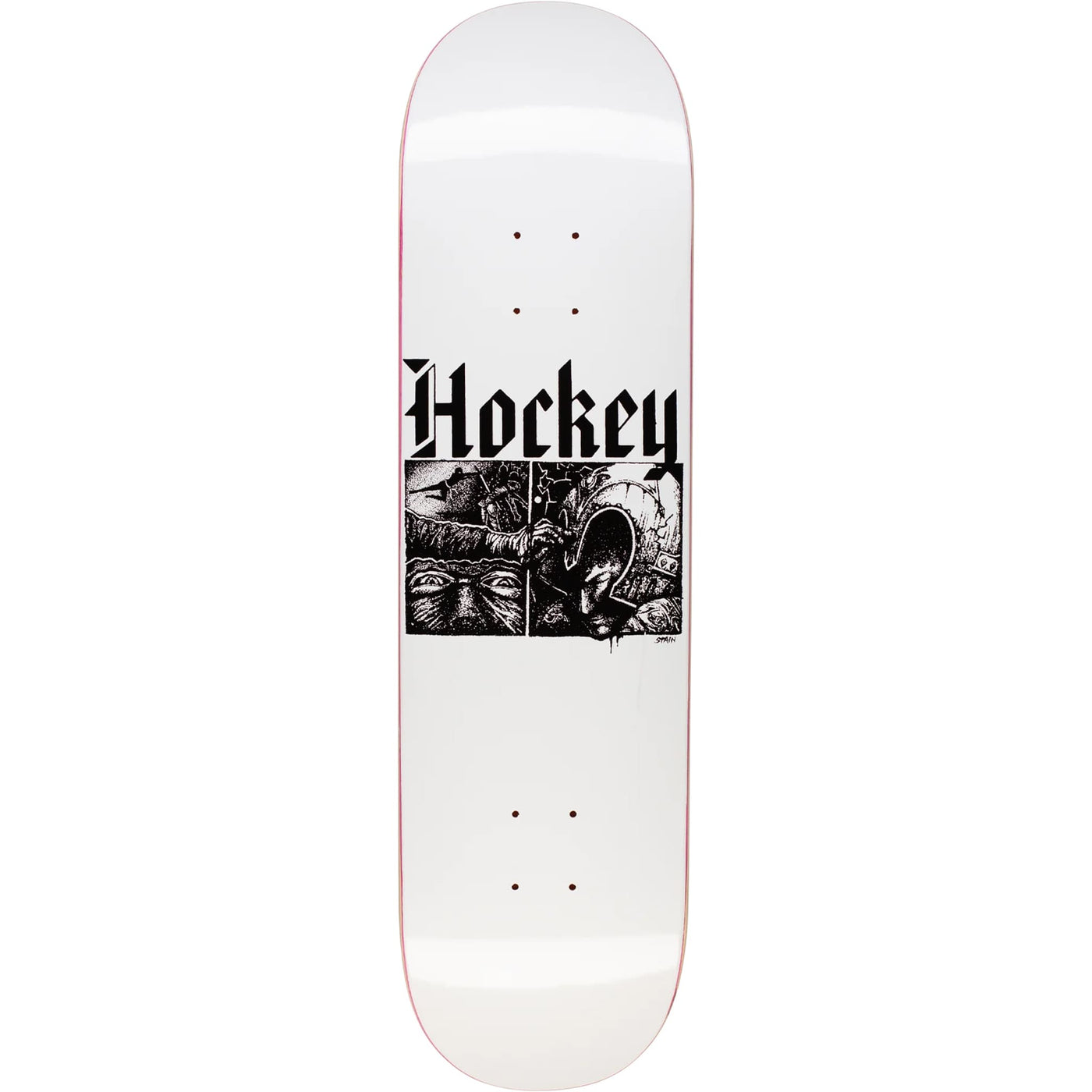 Hockey Nik Stain Middle Earth Skateboard Deck 8.25"