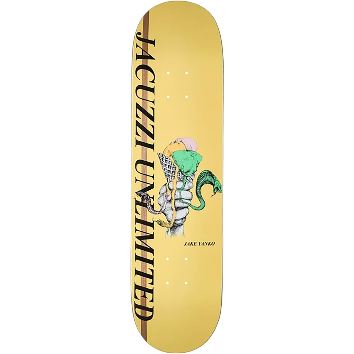 Jacuzzi Yanko Venom Treat EX7 Skateboard Deck 8.25"