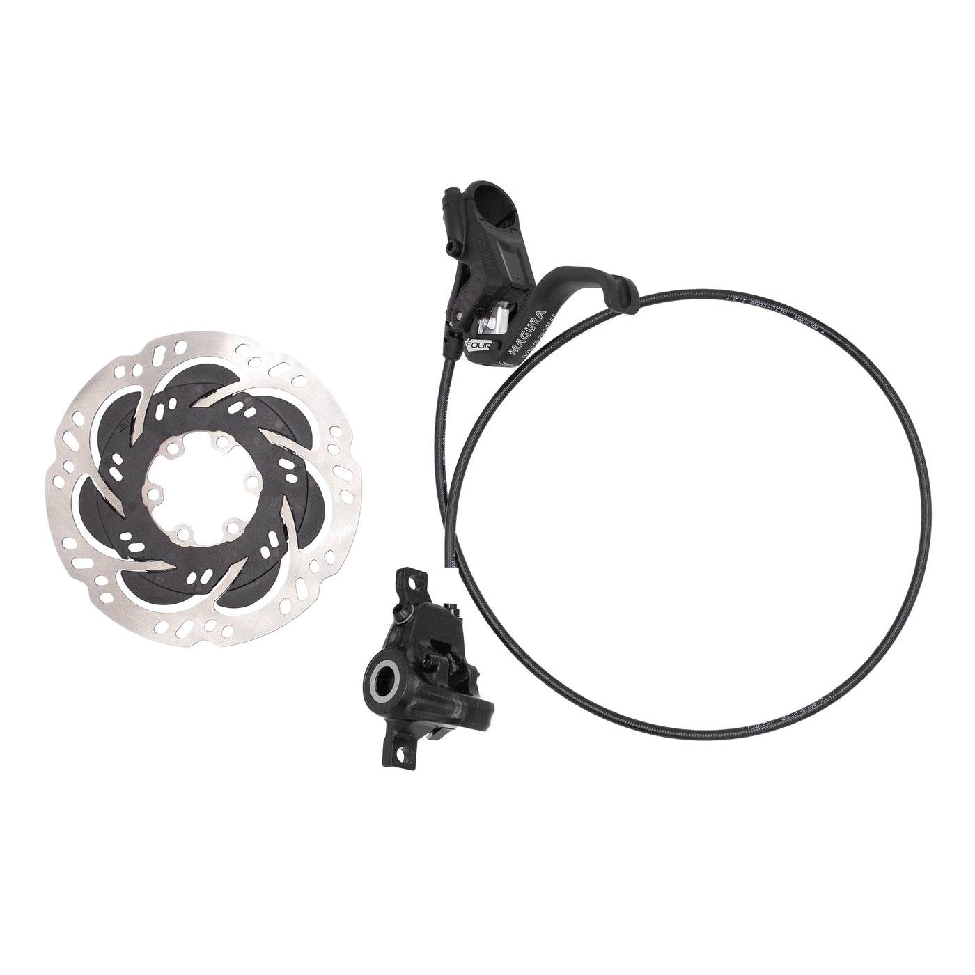 Kids Ride Shotgun Dirt Hero Brake Kit MTB Hydraulic Disc Brake Rear Black