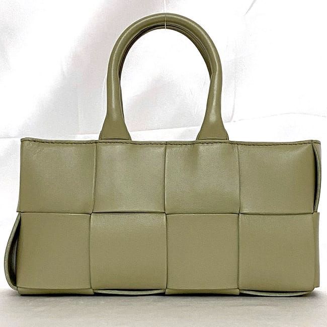 Bottega Veneta 2-Way Bag Mini East West Light Green