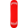 Sanction Metal Twin Cardinal Silver 8.125" Skateboard Deck