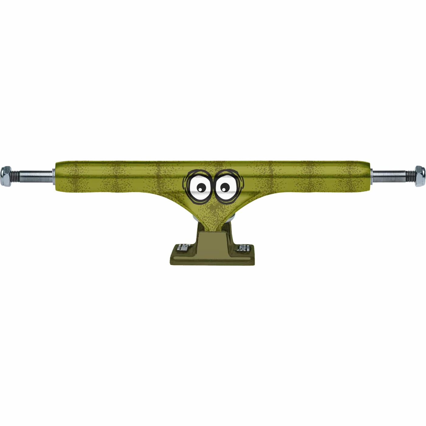 Slappy ST1 Hollow Pickle Green Skateboard Trucks 9.5"