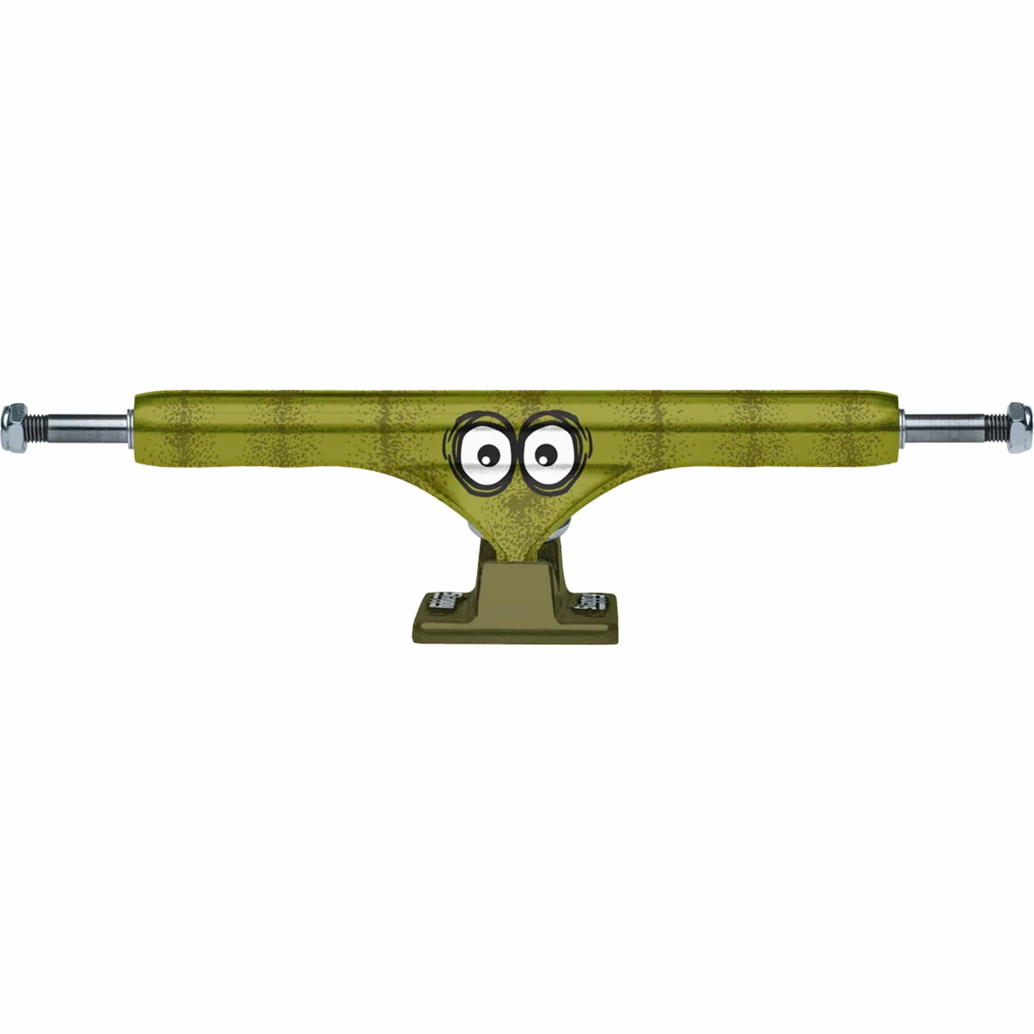 Slappy ST1 Hollow Pickle Green Skateboard Trucks 9.5"