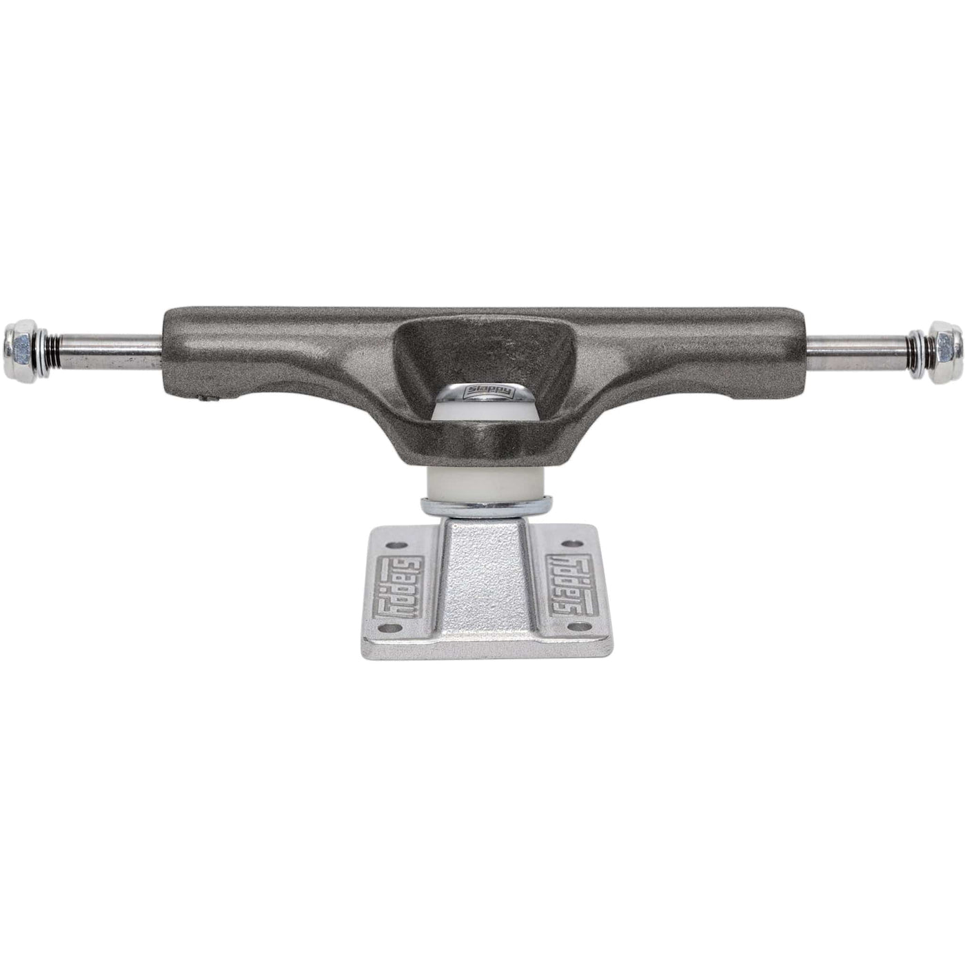 Slappy ST1 Inverted Hollow Lights Ultra Low Kingpin Gunmetal Skateboard Trucks 8.25"